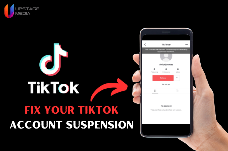 comment savoir si son compte tiktok est suspendu