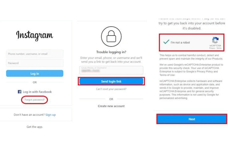 Advanced Password Reset Options